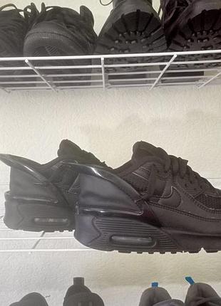 Кроссовки nike air max 90 flyease black (р. 39 / 24.5 см)