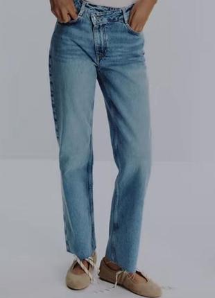 Джинси жіночі zara сині 34