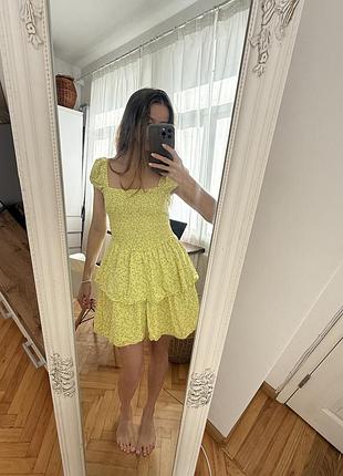 Плаття  h&m віскоза+льон