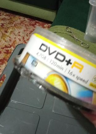 Пластикова упаковка з 20 дискамига шпинделі  dvd+r 5
