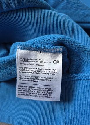 Синій худі, кофта c&a з капюшоном 7
