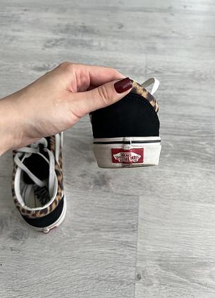 Кеди жіночі vans леопардові 3