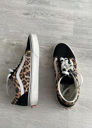Кеди жіночі vans леопардові 2