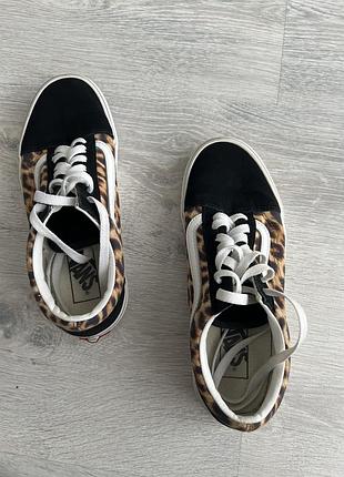 Кеди жіночі vans леопардові 5