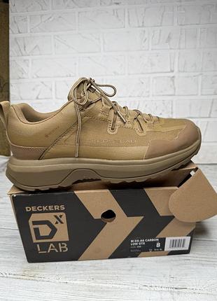 Крутые мужские кроссовки deckers x lab m dx-a6 carbon low gtx gore tex