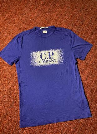 Оригінальна ‼️чоловіча футболка c.p. company m/c scratch logo