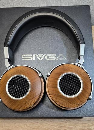Продам чудові sivga audio sv007 — повнорозмірні навушники з дерев’яними чашами, відкритого типу, комфортне прослуховування улюбленої музики