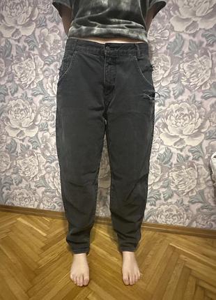 Джинси жіночі pull&bear мом чорні