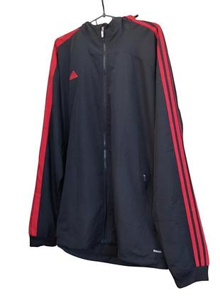 Фирменная спортивная кофта adidas с капюшоном