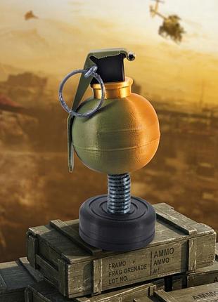 Фигурка граната на пружинке grenade bobblehead wardogs / сувенир на стол / геймерский декор