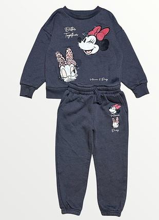 Primark disney теплий спортивний костюм на дівчинку 4-5 років