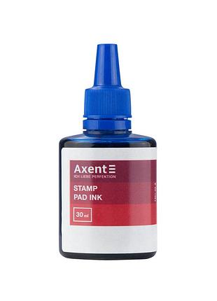 Фарба штемпельна axent 30 мл., синя (7301-02-a)