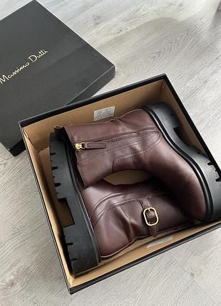 Черевики жіночі massimo dutti коричневі