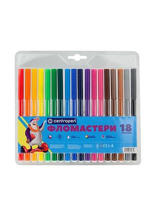 Фломастери centropen 7790/18 washable, 18 colors (7790/18 тп)