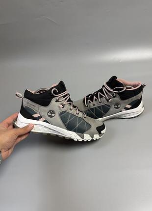 Черевики жіночі timberland trailquest mid wp сірі, чорні, розмір 42, довжина устілки 27,5 см