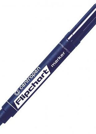 Маркер centropen flipchart 8560 1-4,6 мм, chisel tip, blue (8560/03)