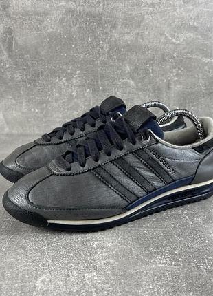 Кожаные винтажные серые кроссовки adidas & star wars han solo 77 sl72 vintage rare g17448