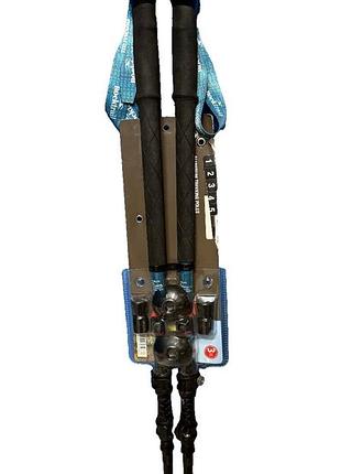 Алюминиевые трекинговые палки rocktrail tp-10631