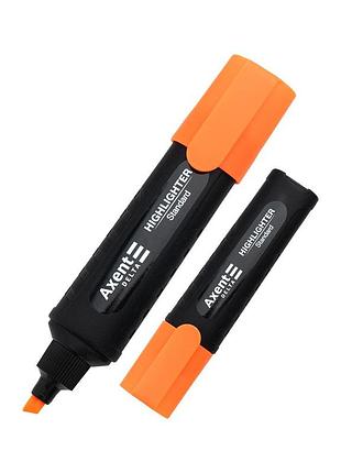 Маркер axent highlighter standard d2505, 1-5 мм клиноп. оранжевый (d2505-12)
