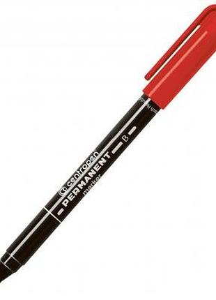 Маркер centropen permanent 2836 2 мм red (2836/02)