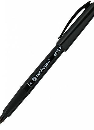 Маркер centropen cd-liner 4616 ergoline, 0,6 мм black (4616/01)