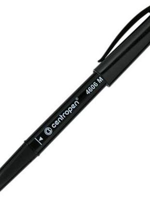 Маркер centropen cd-pen 4606 ergoline, 1 мм black (4606/01)