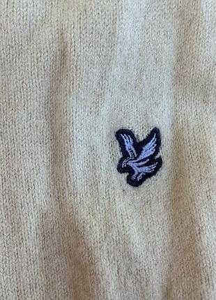 Вовняний светр lyle&scott 7