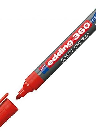 Маркер edding board e-360 1,5-3 мм, round tip, red (360/02)