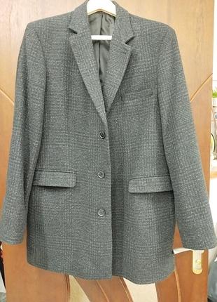 Класичний піджак taylor & wright (розмір xl) у дрібну клітинку, блейзер