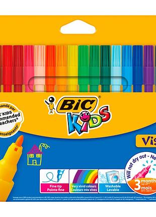 Фломастеры bic kids visa 880, 18 цветов (bc888681)
