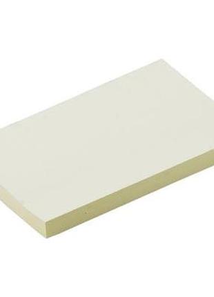 Бумага для заметок buromax with adhesive layer 51х76мм, 100sheets, yellow (bm.2311-01)