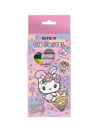 Пастель kite масляная, 12 цветов hello kitty (hk24-071)