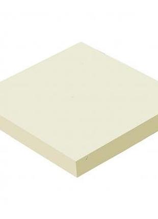 Бумага для заметок buromax with adhesive layer 76х76мм, 100sheets, jobmax, yellow (bm.2312-01)