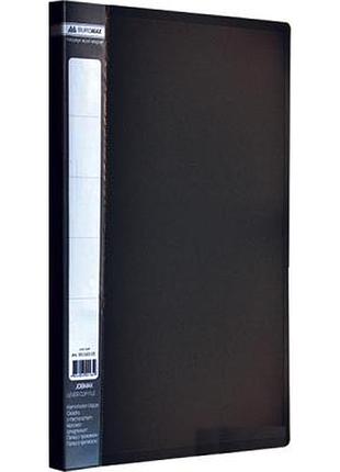 Папка з затиском buromax а4 jobmax, black (bm.3401-01)