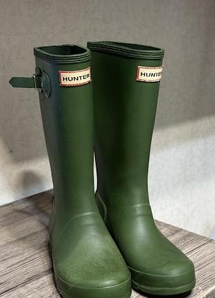Резиновые сапоги hunter