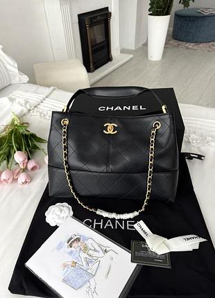 Chanel black gold