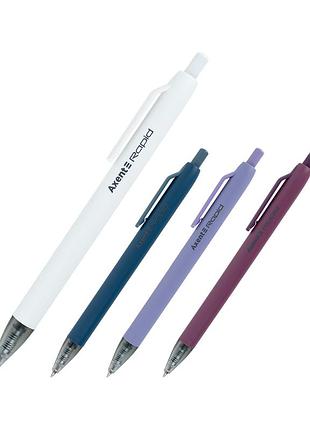 Ручка гелева axent rapid 0,5 мм, синій (ag1118-02-a)