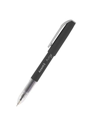 Ручка гелева axent autographe 0.5 мм чорна (ag1007-01-a)