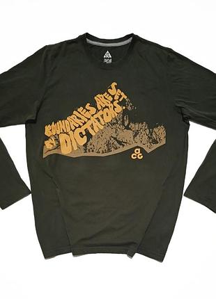 Винтажный лонгслив nike acg vintage свитшот футболка лонг в виде patagonia mammut arcteryx alpha industries 5.11 tactical carhartt wip corteiz