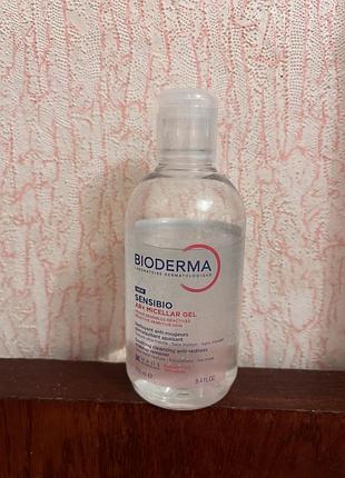 Мицеллярный гель для лица bioderma sensibio ar+ micellar gel