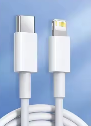 Кабель type-c-lightning 1 м. шнур для apple iphone 6/7/8/x/11/12/13/14 pro max