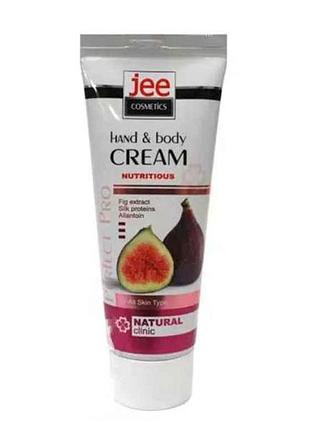 Крем д/рук і тіла fig extractsilk proteins 4820000114301 тм jee cosmetics
