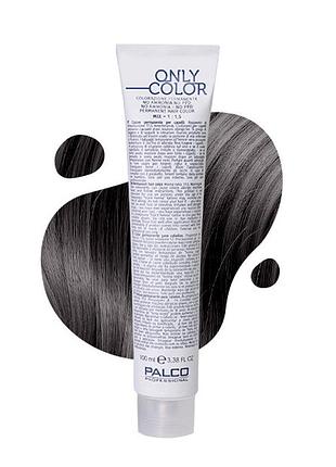 Крем-краска для волос безаммиачная only color № 6.1 блонд тёмный пепельный palco, 100 мл