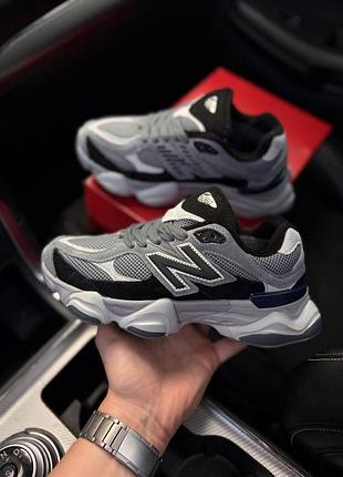 Жіночі кросівки new balance 9060 сірі термо🩶