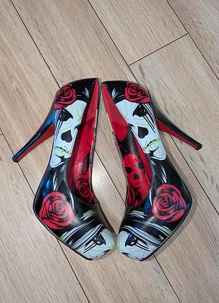 Винтажные туфли ed hardy y2k