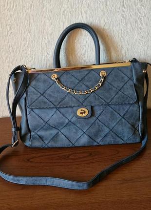 ❤ трендовая удобная каркасная сумка cross body