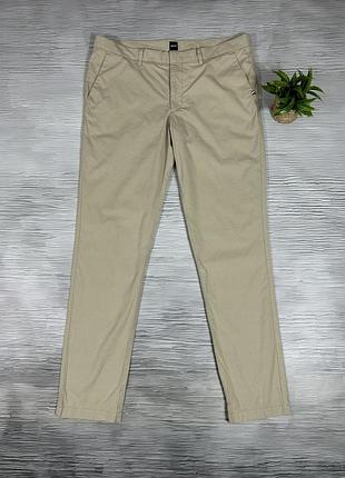 Hugo boss laito slim fit штани брюки з гарним дизайном оригінал 36r