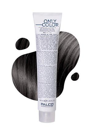 Крем-краска для волос безаммиачная only color № 4.0 средне-коричневый palco, 100 мл