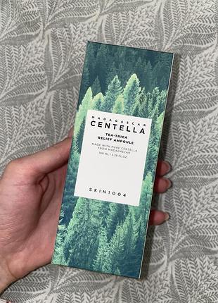 Сироватка для обличчя skin1004 madagascar centella tea-trica relief ampoule 100ml для проблемної шкіри