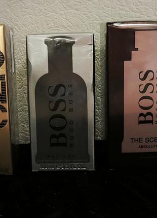 Carolina herrera 212 men nyc parfum hugo boss boss bottled man  the scent absolute for her 100мл